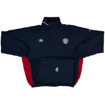 2000-01 Manchester United Umbro Full Tracksuit - 8/10 - (M)