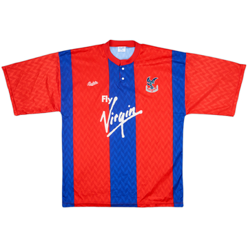 1990-91 Crystal Palace Home Shirt - 8/10 - (L)