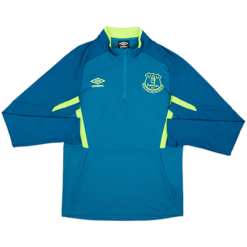 2019-20 Everton Umbro 1/4 Zip Drill Top - 9/10 - (S)