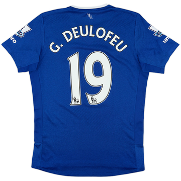 2015-16 Everton Home Shirt G. Deulofeu #19 - 7/10 - (S)
