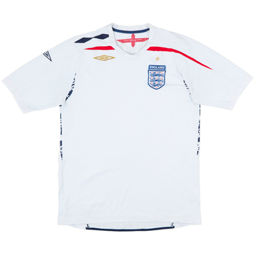 2007-09 England Home Shirt - 5/10 - (L)