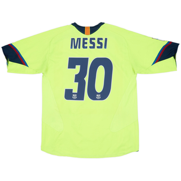 2005-06 Barcelona Away Shirt Messi #30 - 7/10 - (L)