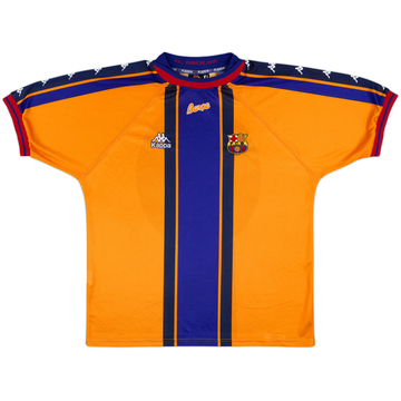 1997-98 Barcelona Away Shirt - 8/10 - (L)