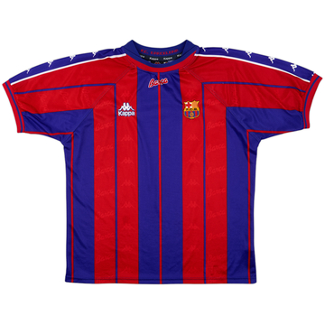 1997-98 Barcelona Home Shirt - 8/10 - (L)