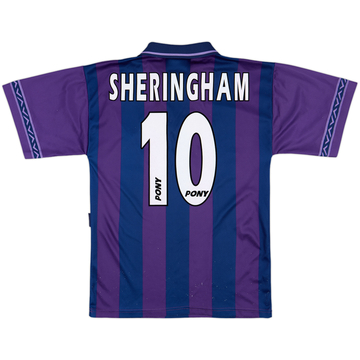 1995-97 Tottenham Away Shirt Sheringham #10 - 8/10 - (S)