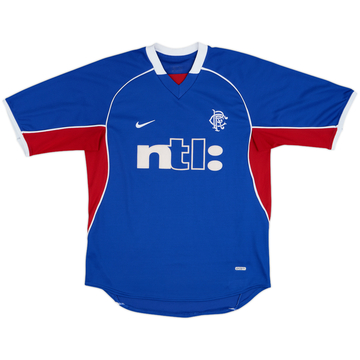 2001-02 Rangers Home Shirt - 8/10 - (S)
