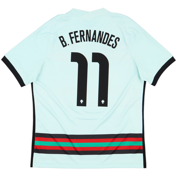 2020-22 Portugal Away Shirt B.Fernandes #11 - 8/10 - (L)