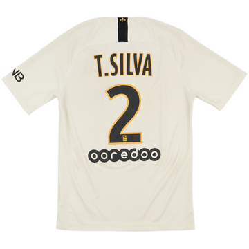 2018-19 Paris Saint-Germain Away Shirt T.Silva #2 - 9/10 - (S)
