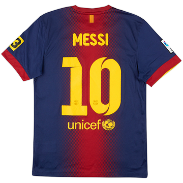 2012-13 Barcelona Home Shirt Messi #10 - 5/10 - (S)