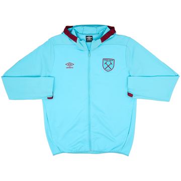 2016-17 West Ham Umbro Hooded Track Jacket - 7/10 - (XL)