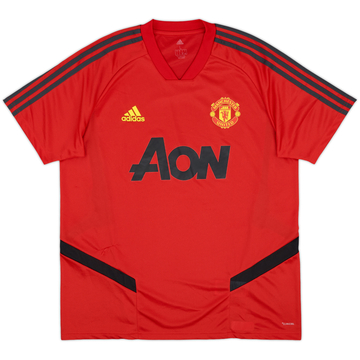 2019-20 Manchester United adidas Training Shirt - 8/10 - (L)