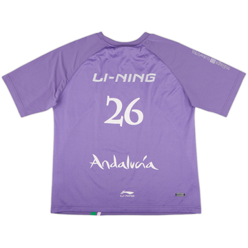 2010-11 Malaga Li-Ning Player Issue Training Shirt - 6/10 - (L)