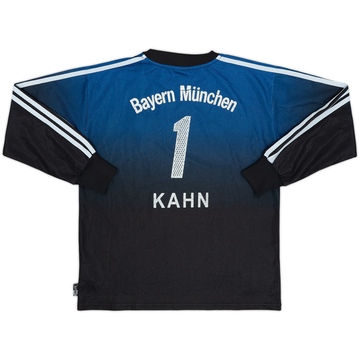 2002-03 Bayern Munich GK Shirt Kahn #1 - 5/10 - (XL.Boys)