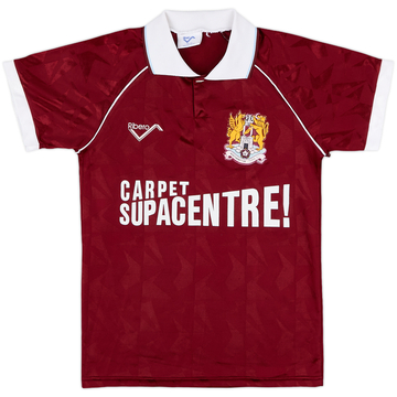 1992-93 Northampton Home Shirt - 9/10 - (L.Boys)
