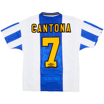 1994-96 Manchester United Third Shirt Cantona #7 - 8/10 - (Y)