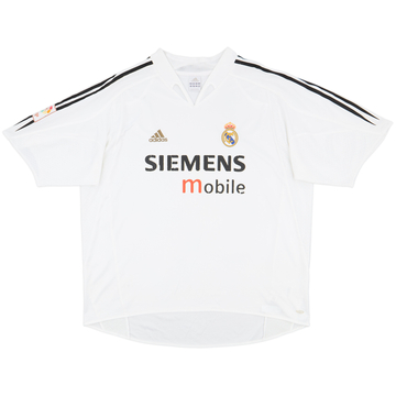2004-05 Real Madrid Home Shirt - 5/10 - (XXL)