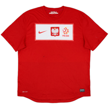 2012-13 Poland Away Shirt - 6/10 - (XL)