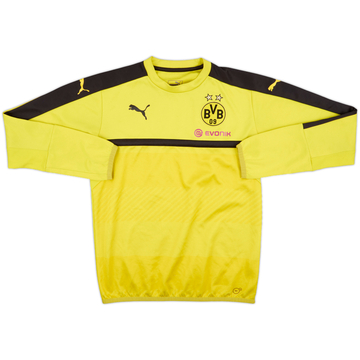 2015-16 Borussia Dortmund Puma Sweat Top - 6/10 - (S)