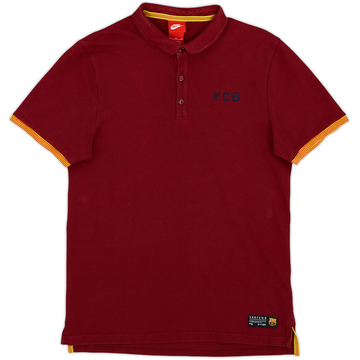 2015-16 Barcelona Nike Polo Shirt - 8/10 - (M)