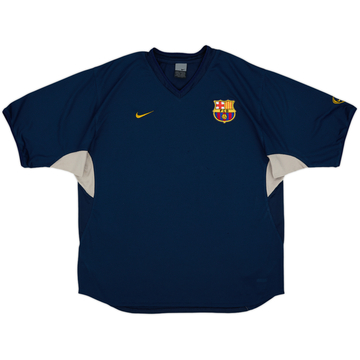 2003-04 Barcelona Nike Training Shirt - 8/10 - (XL)