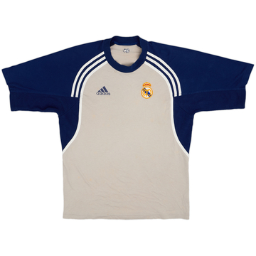 2001-02 Real Madrid adidas Cotton Tee - 6/10 - (L)