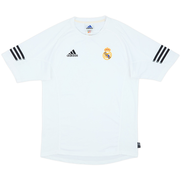 2002-03 Real Madrid adidas Training Shirt - 8/10 - (M)