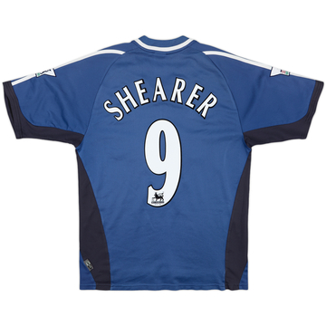 2001-02 Newcastle Away Shirt Shearer #9 - 9/10 - (S)