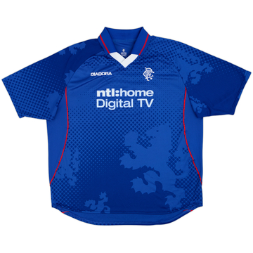2002-03 Rangers Home Shirt - 8/10 - (XXL)