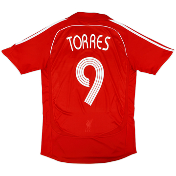 2006-08 Liverpool Home Shirt Torres #9 - 6/10 - (S)