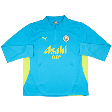 2024-25 Manchester City Puma 1/4 Zip Training Top - 7/10 - (XXL)