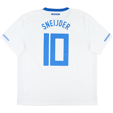 2010-11 Netherlands Away Shirt Sneijder #10 - 10/10 - (XXL)