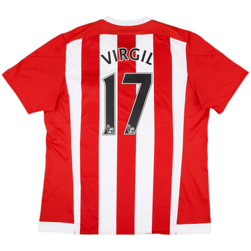2015-16 Southampton Home Shirt Virgil #17 - 10/10 - (XL)
