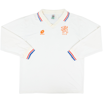 1992-94 Netherlands Player Issue Away L/S Shirt - 9/10 - (XL)