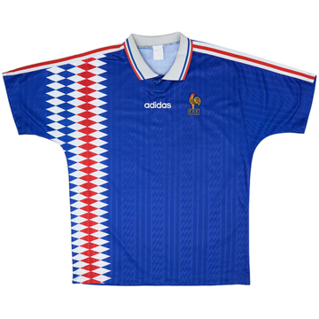 1994-96 France Home Shirt - 5/10 - (XXL)