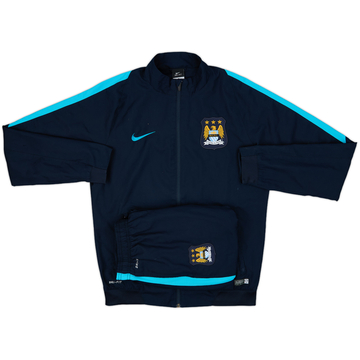 2015-16 Manchester City Nike Tracksuit - 9/10 - (M)