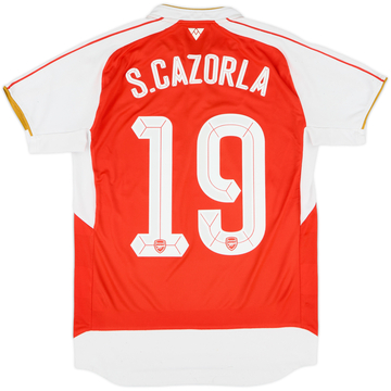 2015-16 Arsenal Home Shirt S.Cazorla #19 - 7/10 - (S)