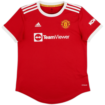 2021-22 Manchester United Home Shirt - 9/10 - (Women's M)