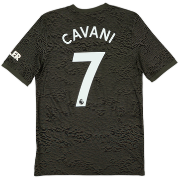 2020-21 Manchester United Away Shirt Cavani #7 - 9/10 - (XL.Boys)