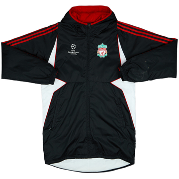 2007-08 Liverpool adidas CL Padded Bench Coat - 7/10 - (M)