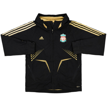 2008-09 Liverpool adidas Hooded Rain Jacket - 7/10 - (M)