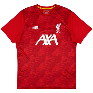2019-20 Liverpool New Balance Training Shirt - 8/10 - (L)