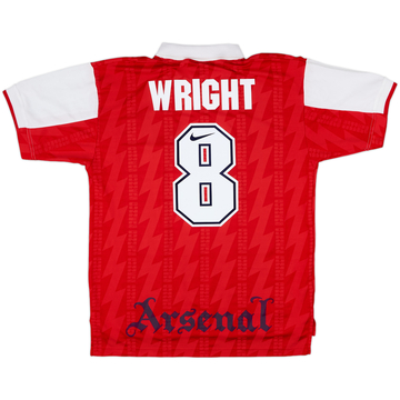 1994-96 Arsenal Home Shirt Wright #8 - 5/10 - (L)