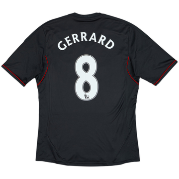 2011-12 Liverpool Away Shirt Gerrard #8 - 5/10 - (M)