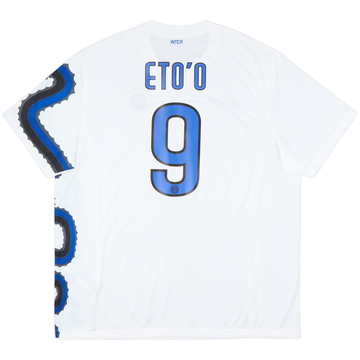 2010-11 Inter Milan Away Shirt Eto'o #9 - 8/10 - (XXL)