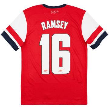 2012-14 Arsenal Home Shirt Ramsey #16 - 7/10 - (S)