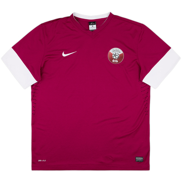 2012-14 Qatar Home Shirt - 10/10 - (XL)