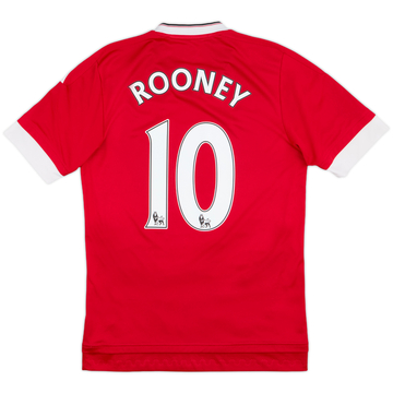 2015-16 Manchester United Home Shirt Rooney #10 - 6/10 - (S)
