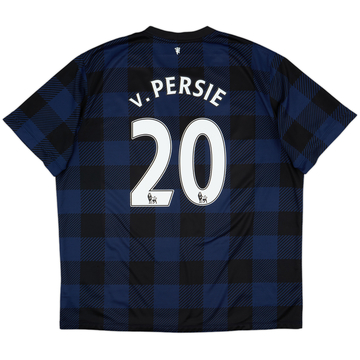 2013-14 Manchester United Away Shirt V.Persie #20 - 6/10 - (XXL)