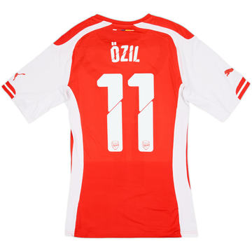 2014-15 Arsenal Authentic Home Shirt Ozil #11 - 7/10 - (L)