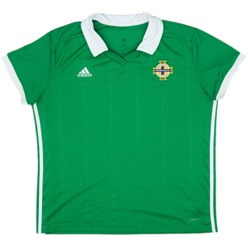 2018-19 Northern Ireland Home Shirt - 9/10 (Women's XL)